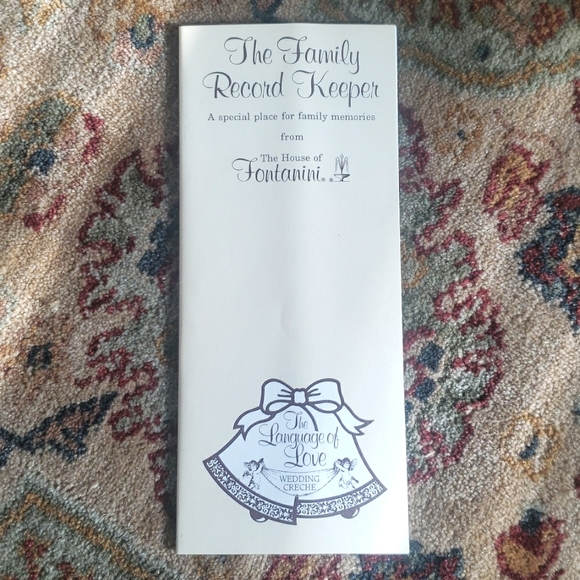 Fontanini Other - Fontanini "The Family Record Keeper"